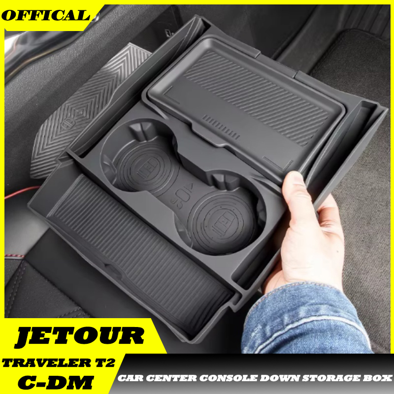 Travel Accessories Inc - Silikon-Aufbewahrungsbox für die Mittelkonsole, passend für