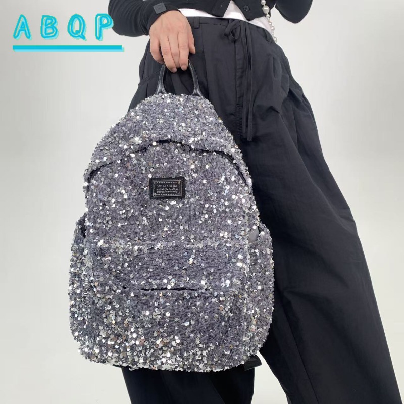 Travel Accessories Luxury Brands - Neuer Damen-Rucksack mit Pailletten, luxuriöser Marken-Rucksack