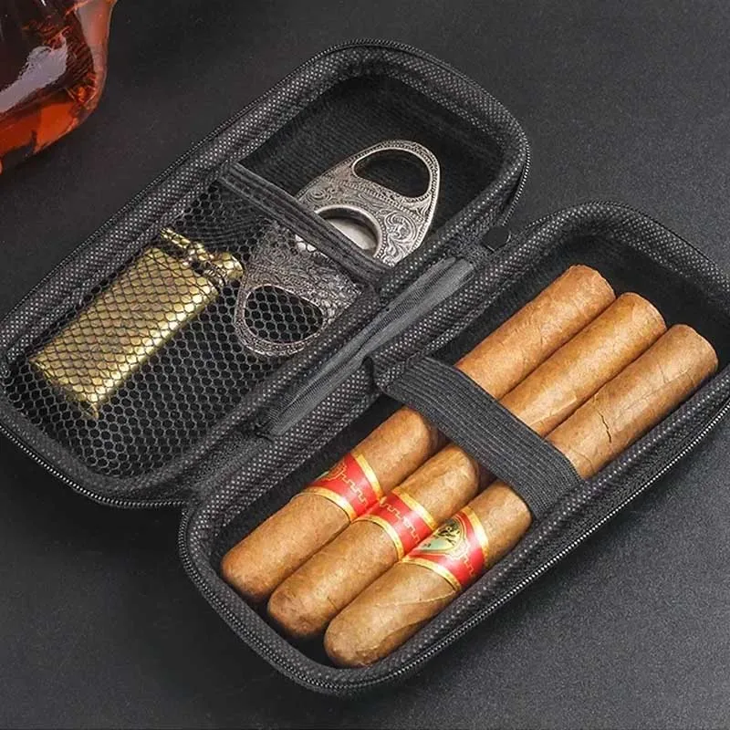 Travel Accessories Case - Tragbare Zigarrenhülle aus EVA, leichte Reise-Aufbewahrungstasche