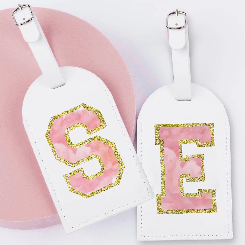 Travel Accessories Gifts For Her - Gepäckanhänger mit Buchstaben-Monogramm, Junggesellenabschied, Gastgeschenke, Mädchen,