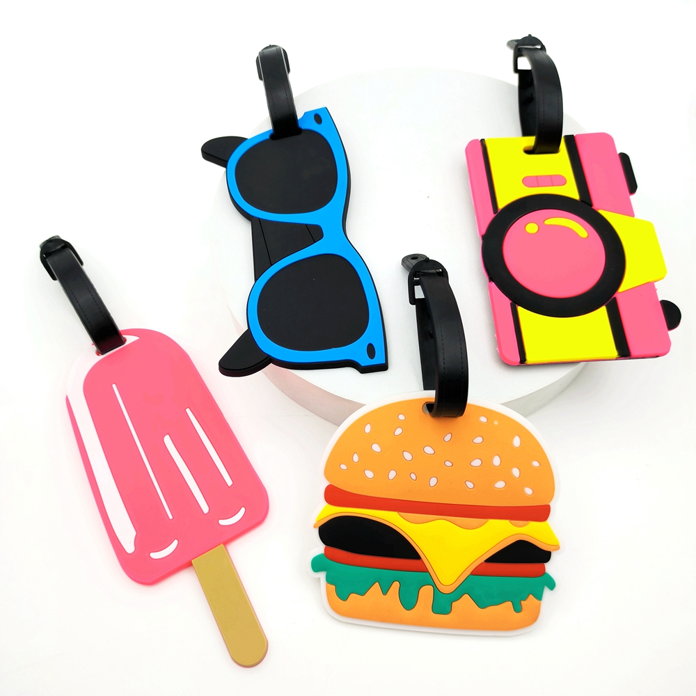 Travel Accessories List - 1 Stück Gepäckanhänger für Hamburger Eiscreme,