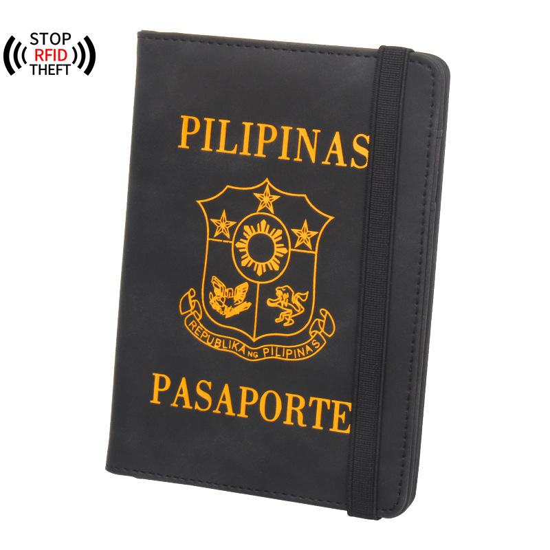Sim Card Holder Case - Philippinen Pass hülle RFID Reise Brieftasche