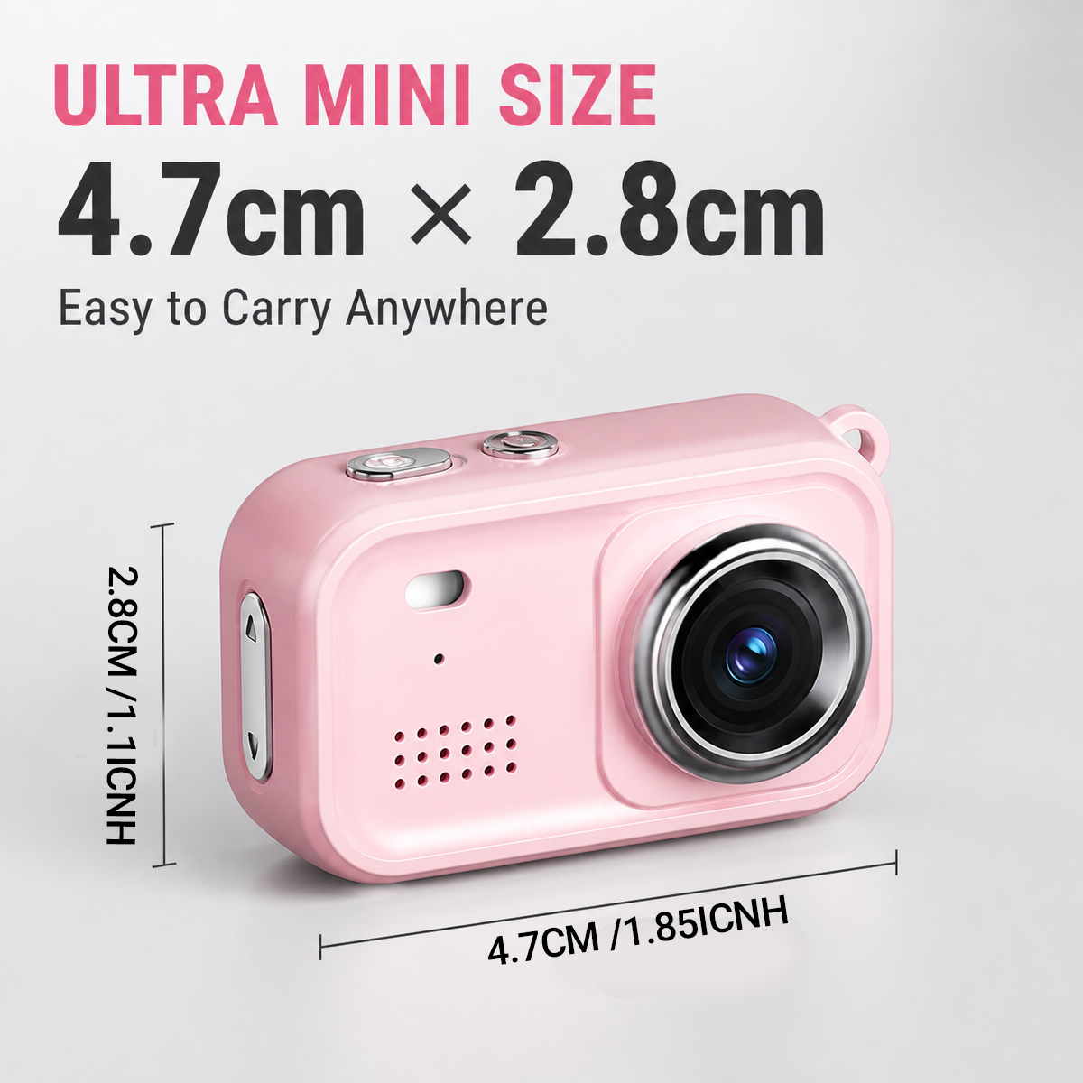 1,47 Zoll Bildschirm Mini-Daum – Travel Video Accessories Bewertung und Preis