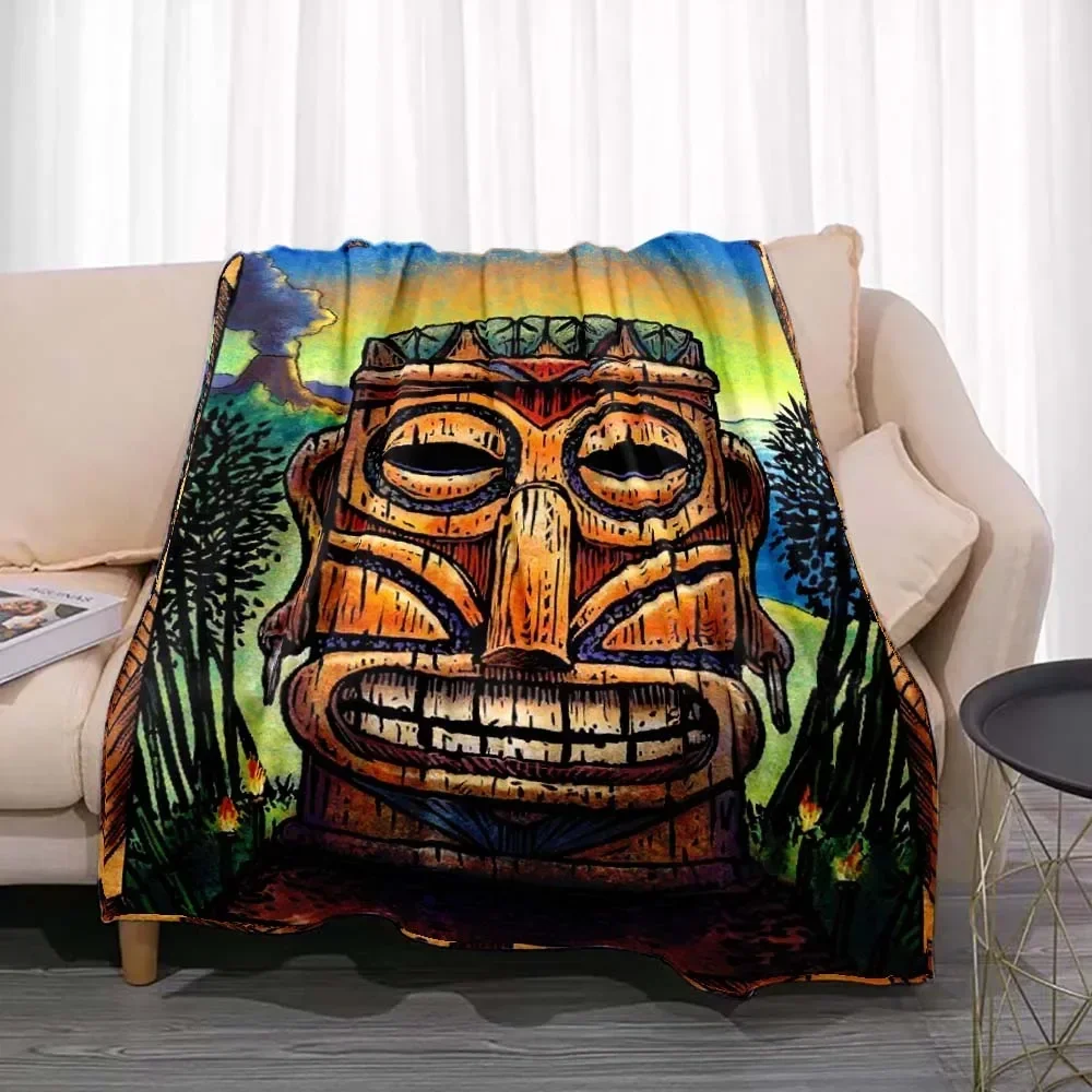 Tiki Bar Mode Flanell-Wurfdeck – Travel Accessories Hawaii Bewertung und Preis