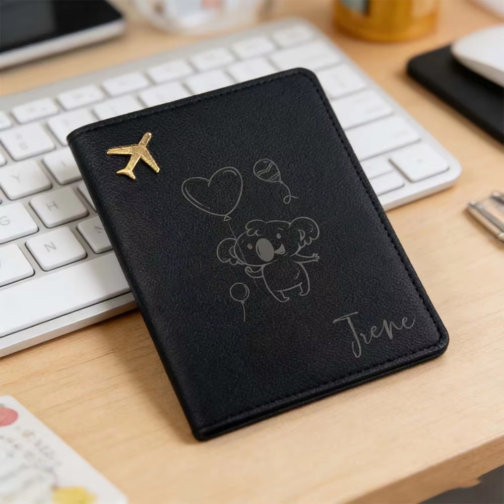 Personalisierte Namens-Passhül – Travel Accessories Meaning Bewertung und Preis