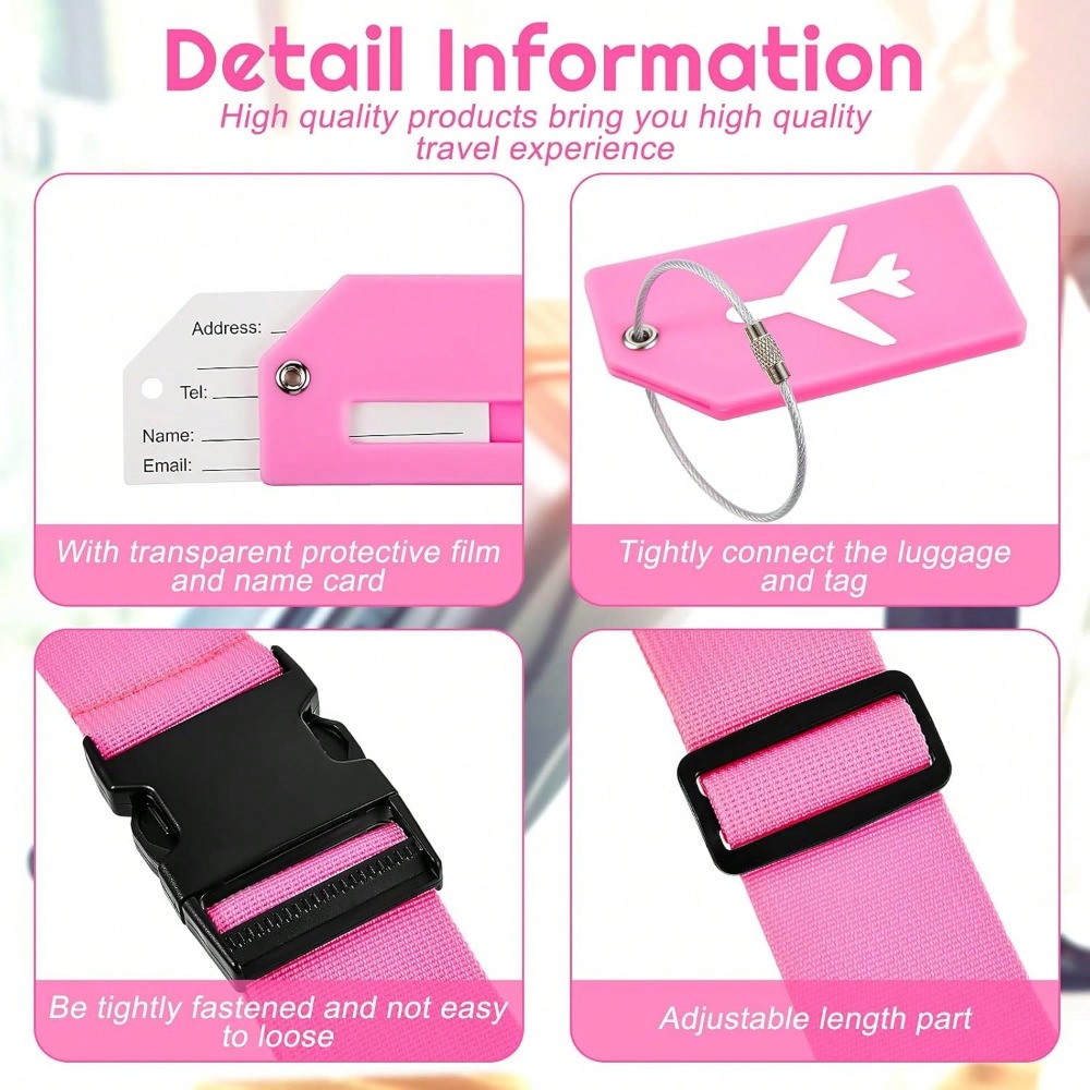 Gepäckgurtset mit Gepäckanhäng – Travel Accessories List Bewertung und Preis
