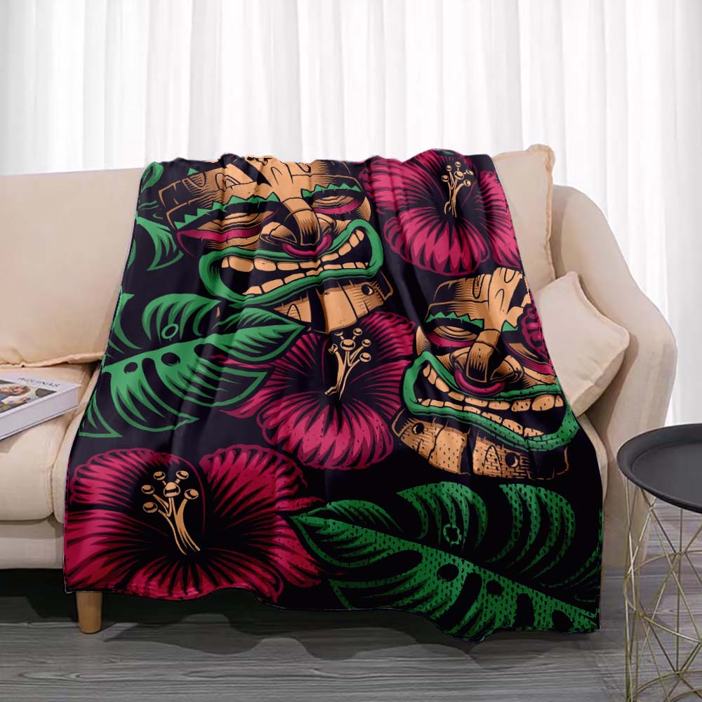 Tiki Bar Mode Flanell werfen D – Travel Accessories Hawaii Bewertung und Preis