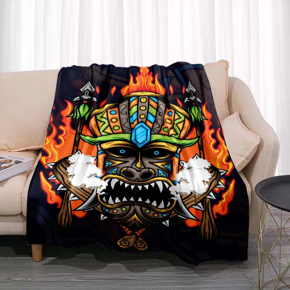 Tiki Bar Mode Flanell werfen D – Travel Accessories Hawaii Bewertung und Preis