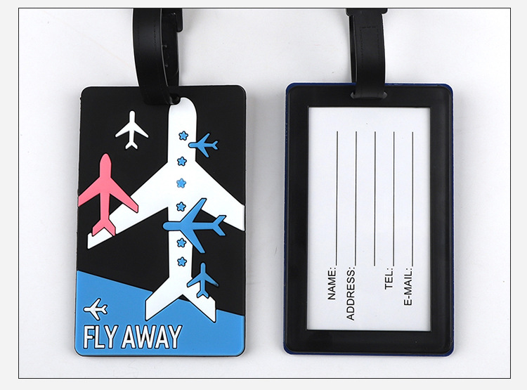 1pc Cartoon Tier PVC Gepäck Ta – Travel Accessories List Bewertung und Preis