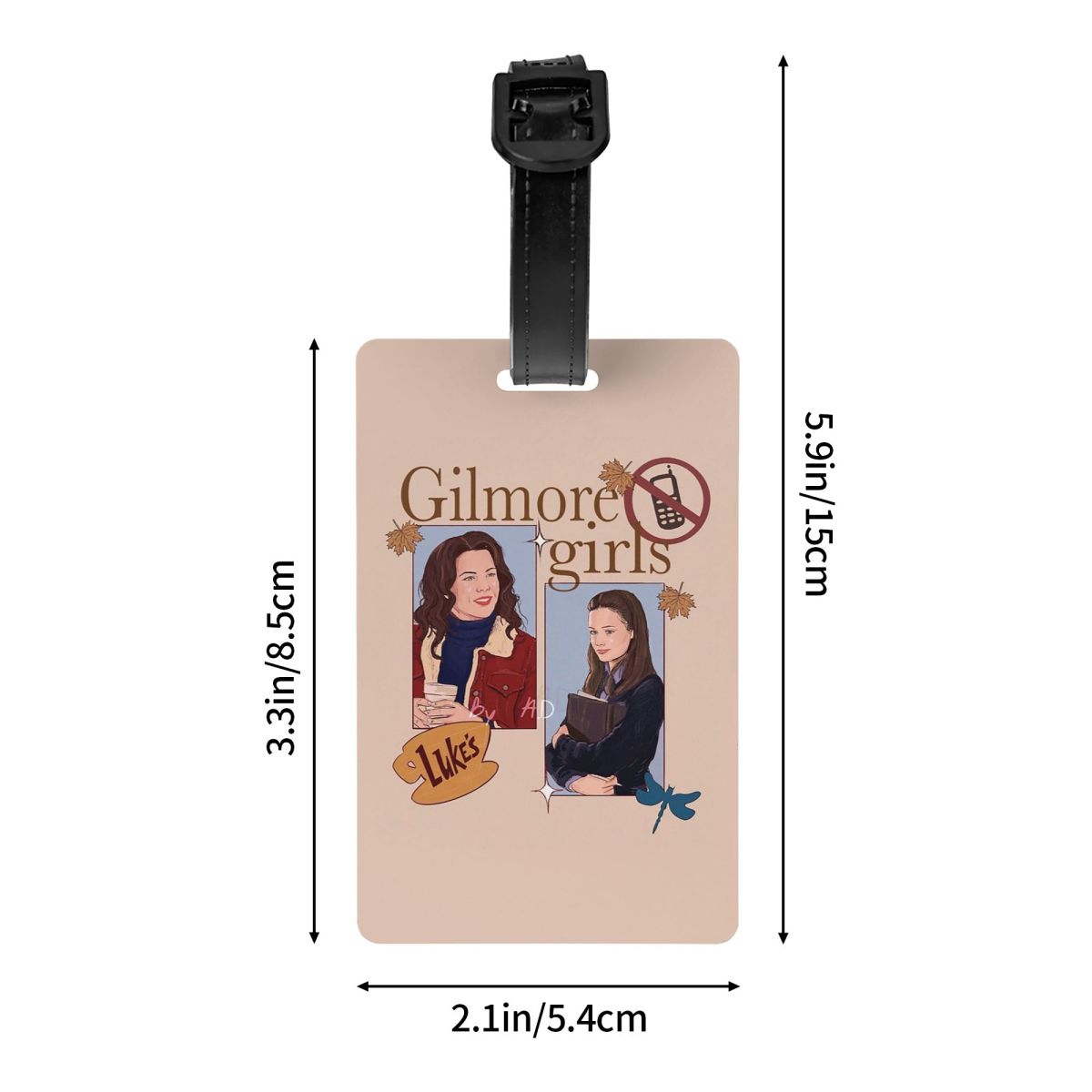 Gilmore Girls Graffiti-Gepäcka – Travel Accessories List Bewertung und Preis