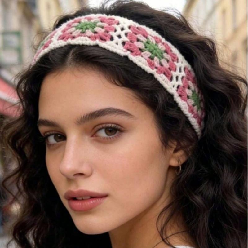 Gestricktes Blumen-Stirnband,  – Travel Accessories Hawaii Bewertung und Preis