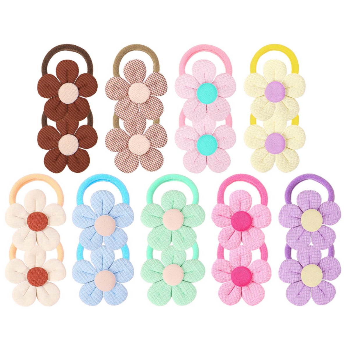 18 Stück Sonnenblumen-Haargumm – Travel Accessories For Kids Bewertung und Preis