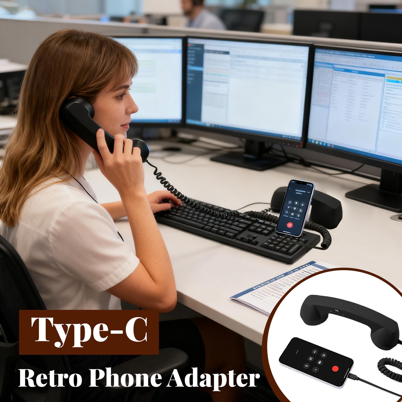 Typ-C Retro-Telefonadapter, Fe – Travel Accessories Inc Bewertung und Preis