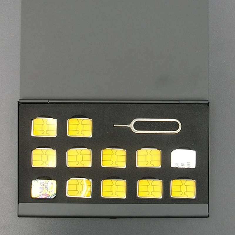 Neue 12-Slot-NANO+1-Slot-Karte – Sim Card Holder Case Bewertung und Preis