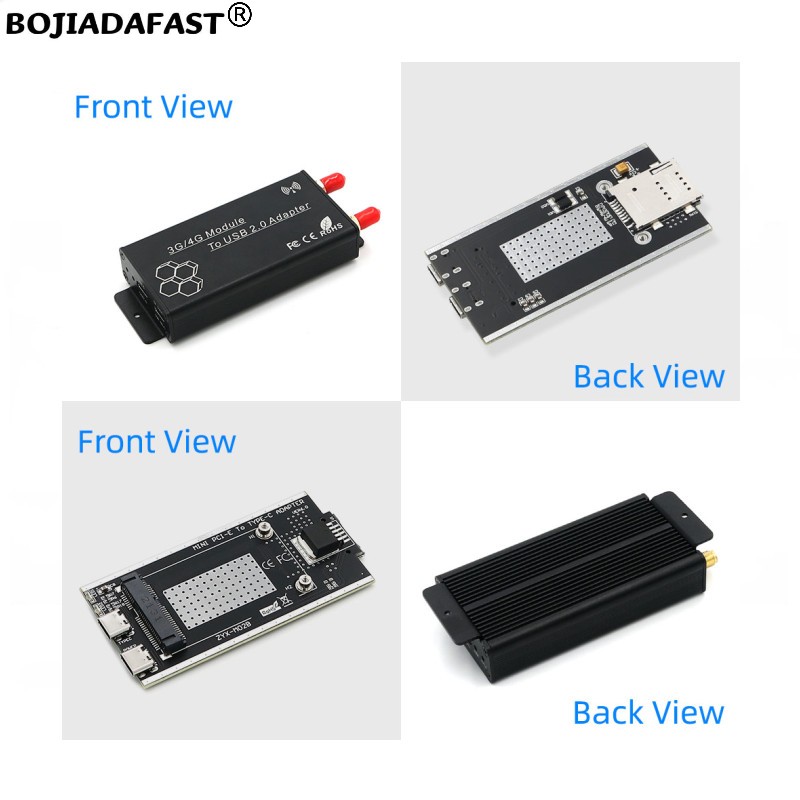 USB 2.0 Typ-A zu Mini PCI-E MP – Sim Card Holder Case Bewertung und Preis